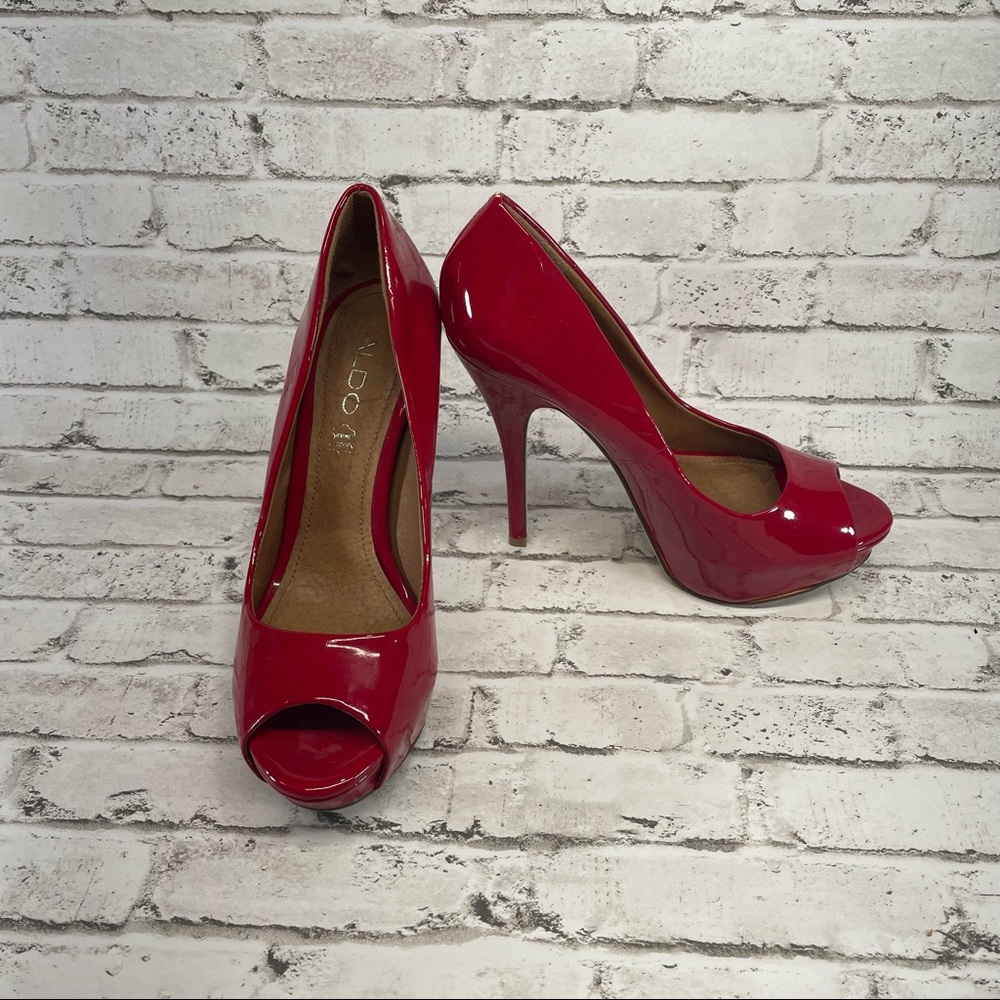 ALDO Hayth Red Heels 38/7.5